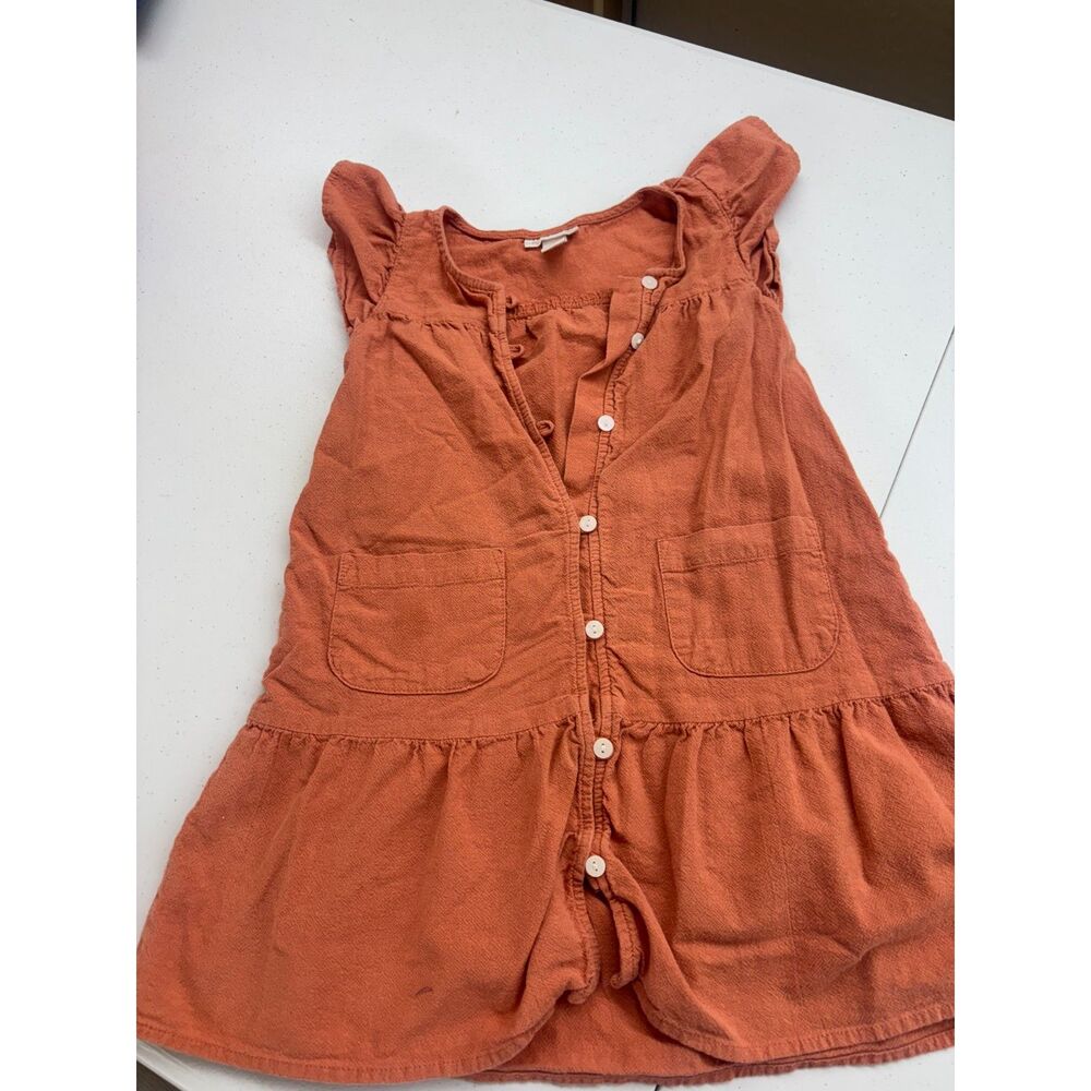 Girl's Cat & Jack Button Dress size 3t